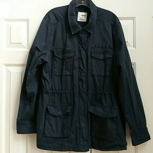 Cute lightweight cotton navy blue jacket